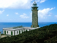 Leuchtturm von Orchilla an der Südwestspitze von El Hierro. Er ist der westlichste Leuchtturm Europas und steht auf dem ehemaligen Nullmeridian.